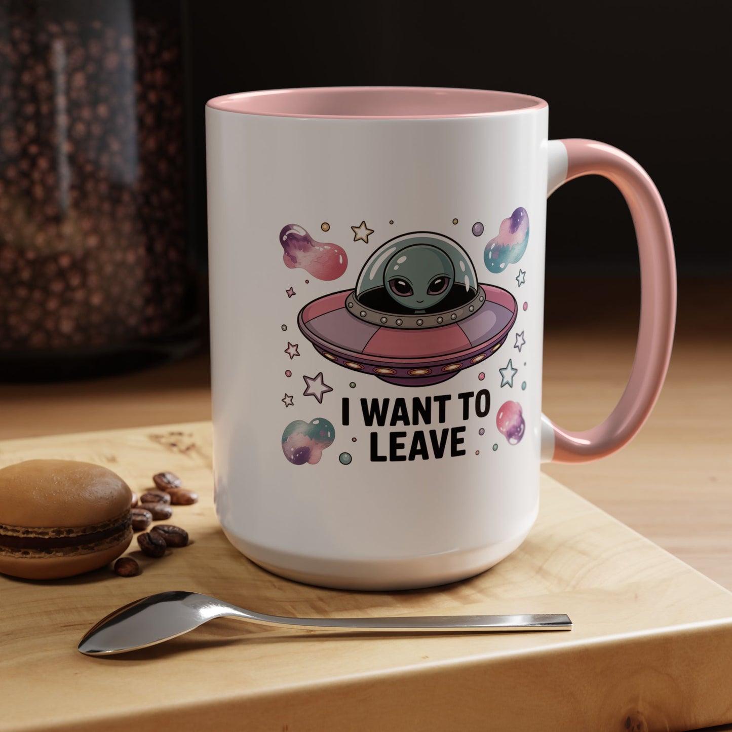 Alien Mug - I Want To Leave