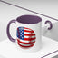 4th of July Mug - Baseball American Flag