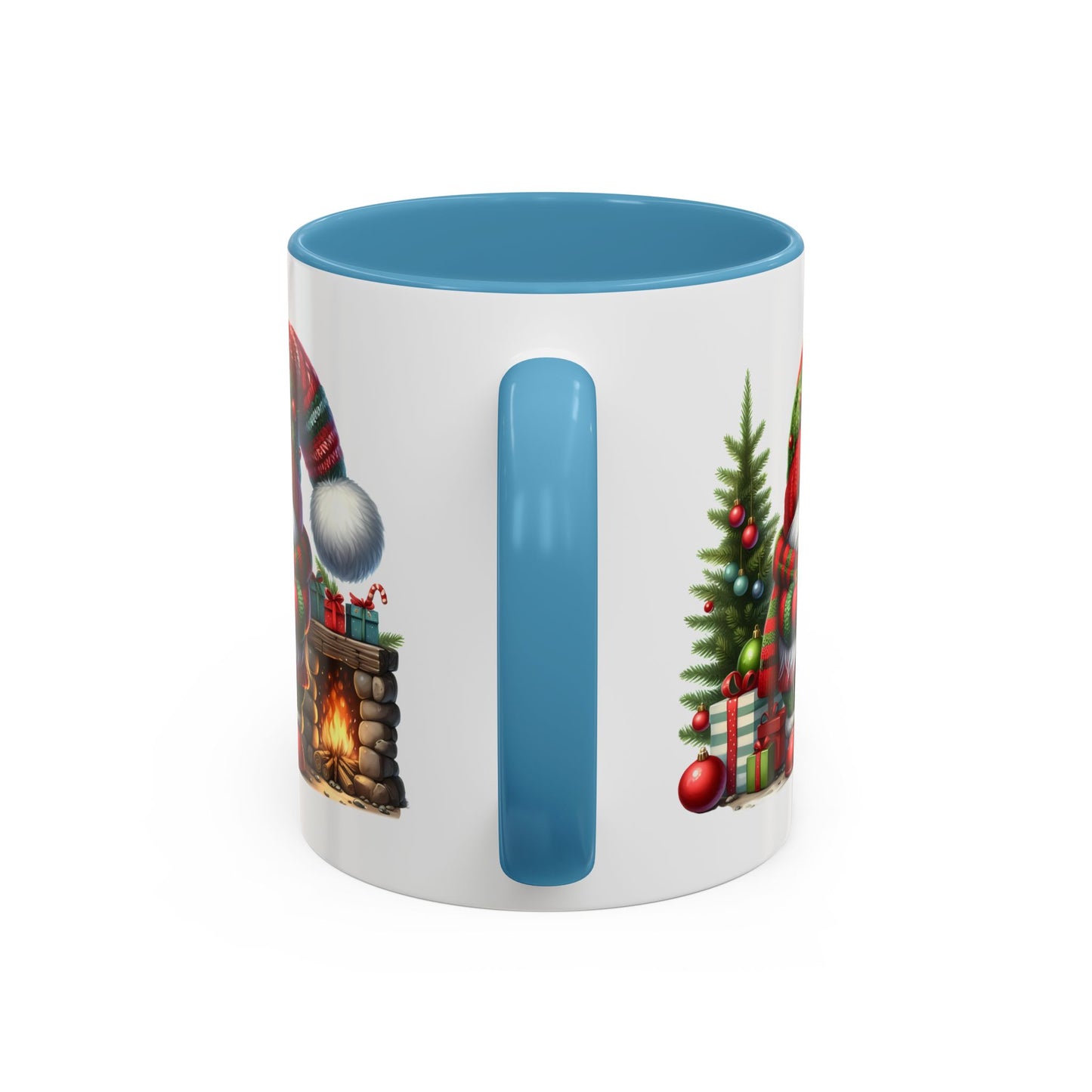 Christmas Mug - Gnome Fireplace