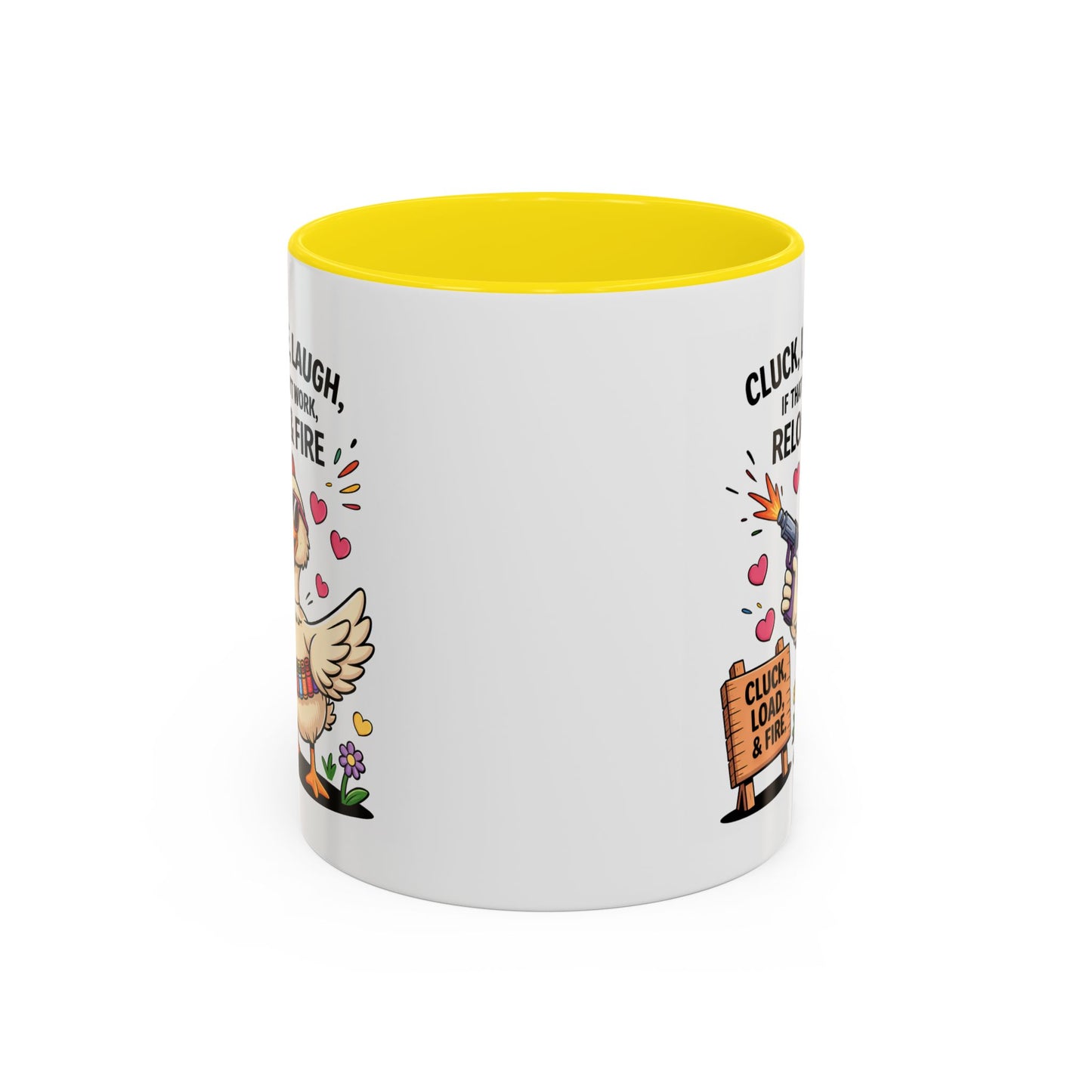 Adult Mug - Cluck Love Laugh