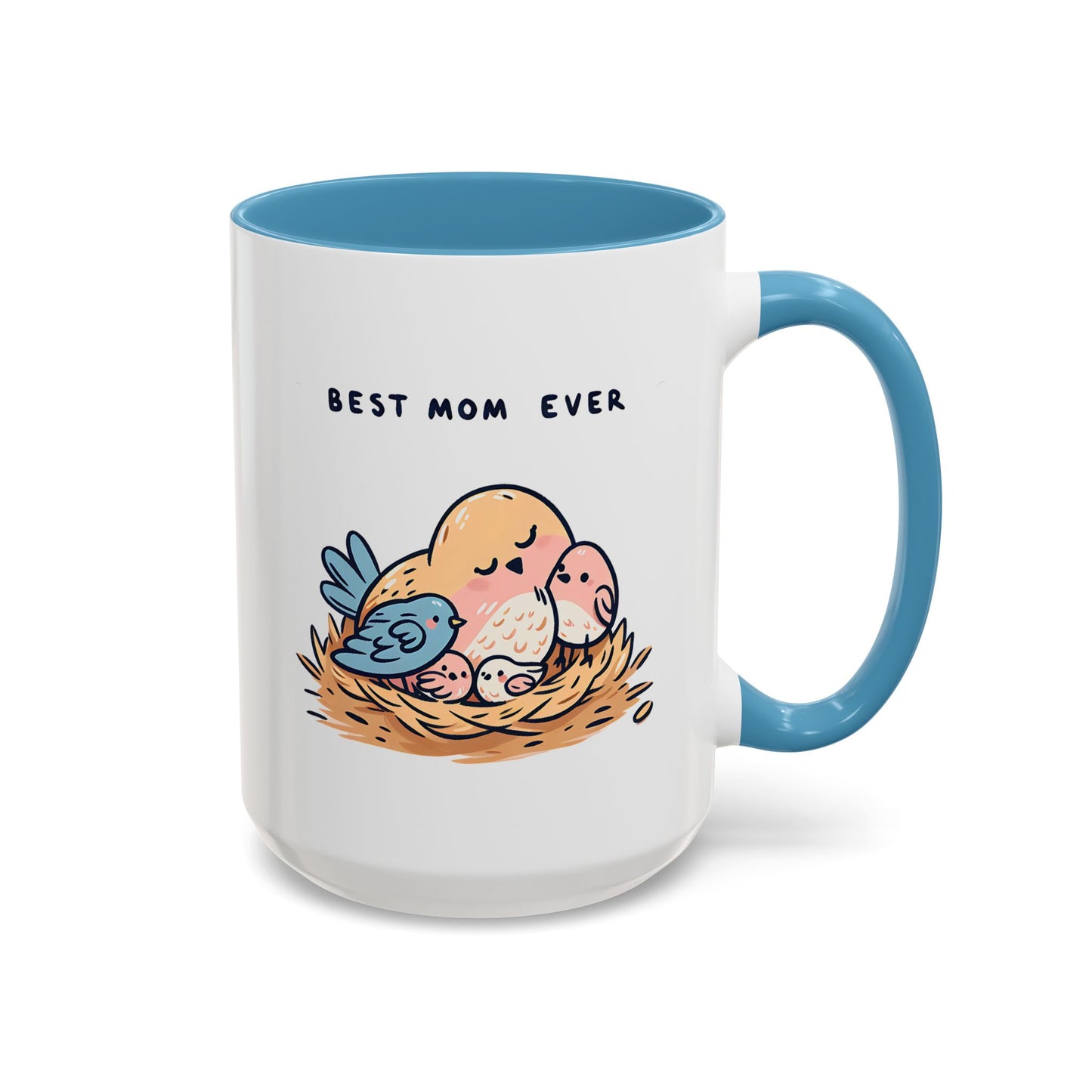 Mother's Day Mug - Best Mom Ever Birds