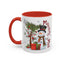 Christmas Mug - Merry Xmas Snowman Tree Present