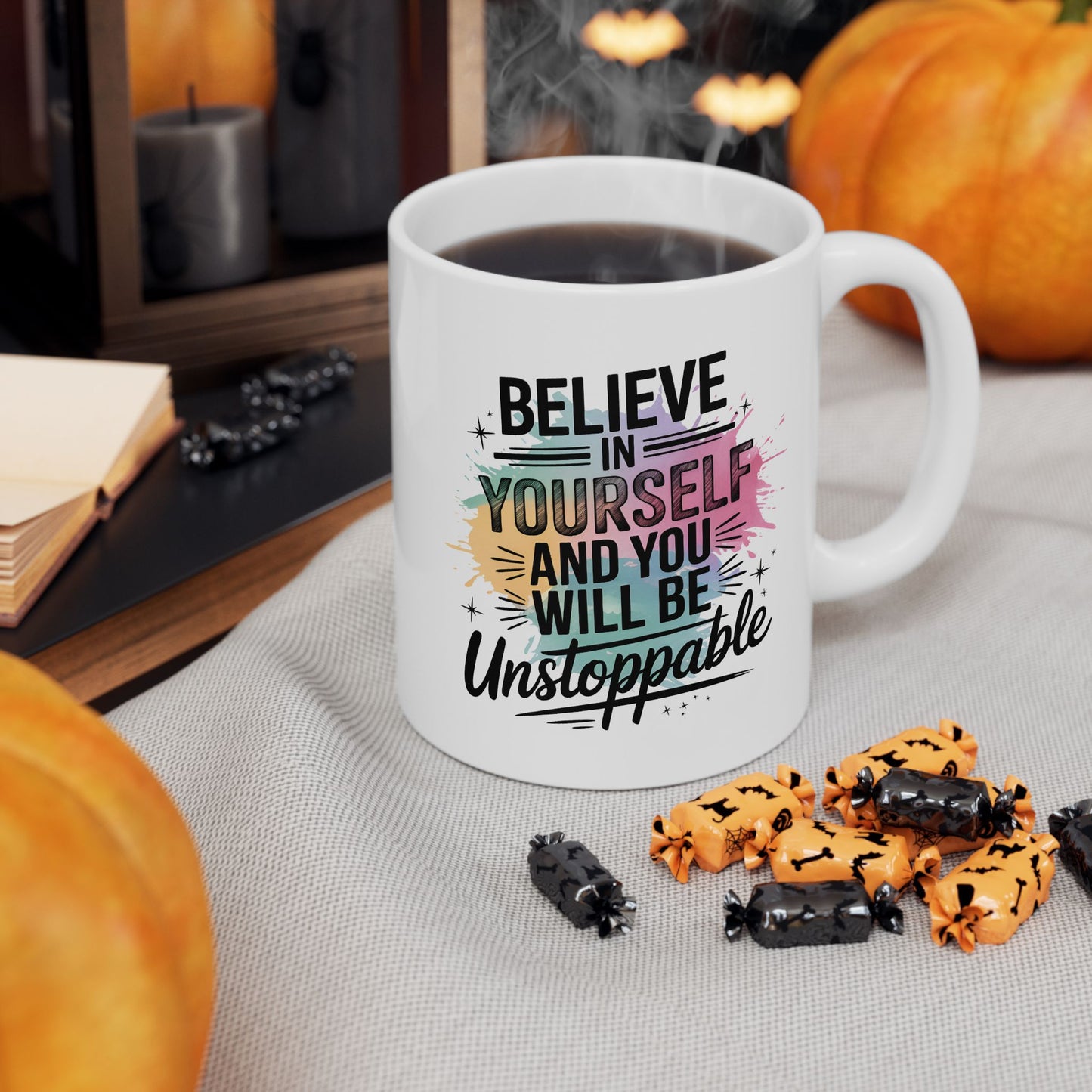 Motivation Mug - Believe In Yourself Unstoppable