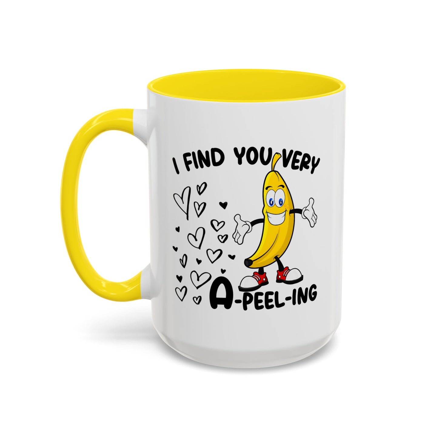 Adult Mug - I Find You Very A-Peel-Ing