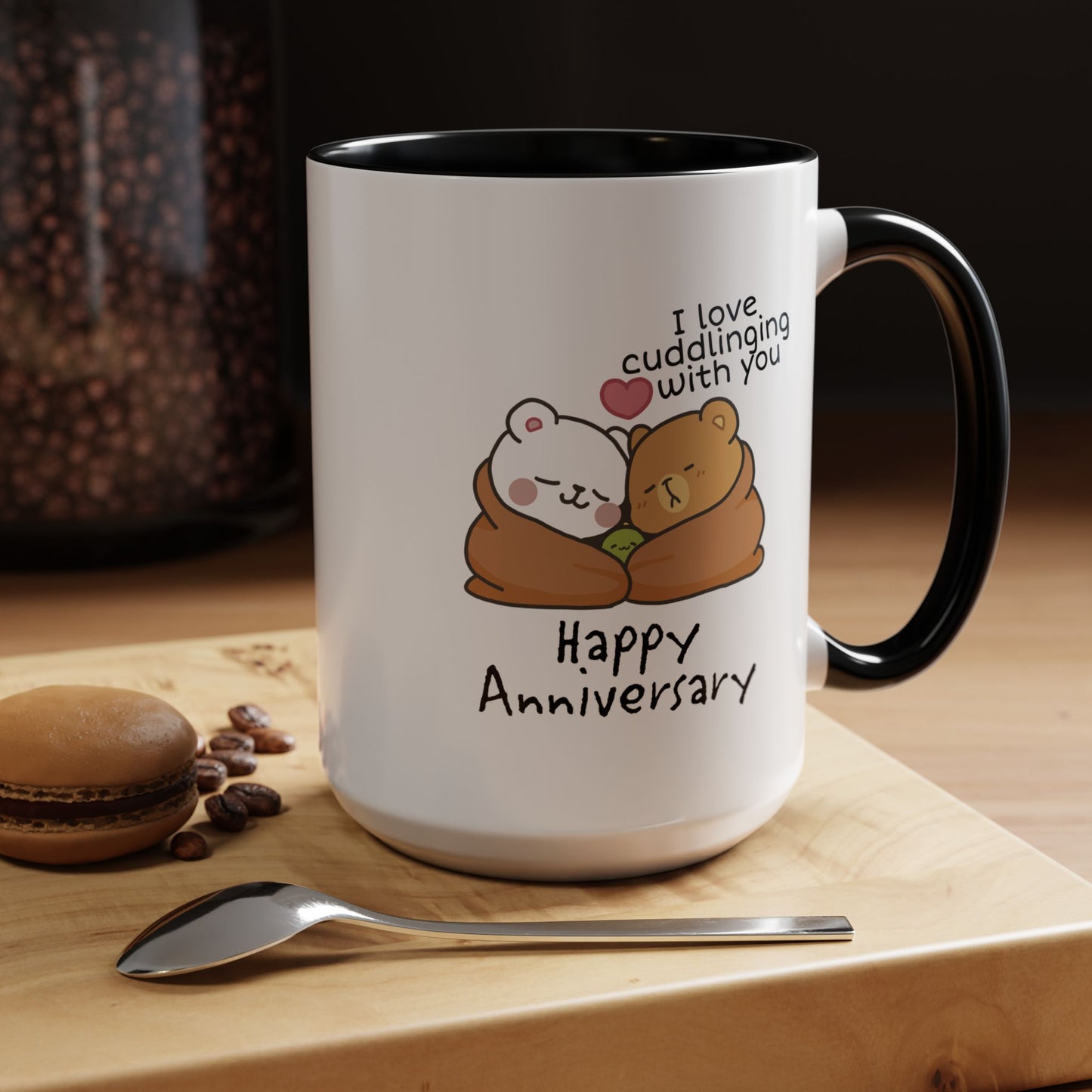 Anniversary Mug - I Love Cuddling With You