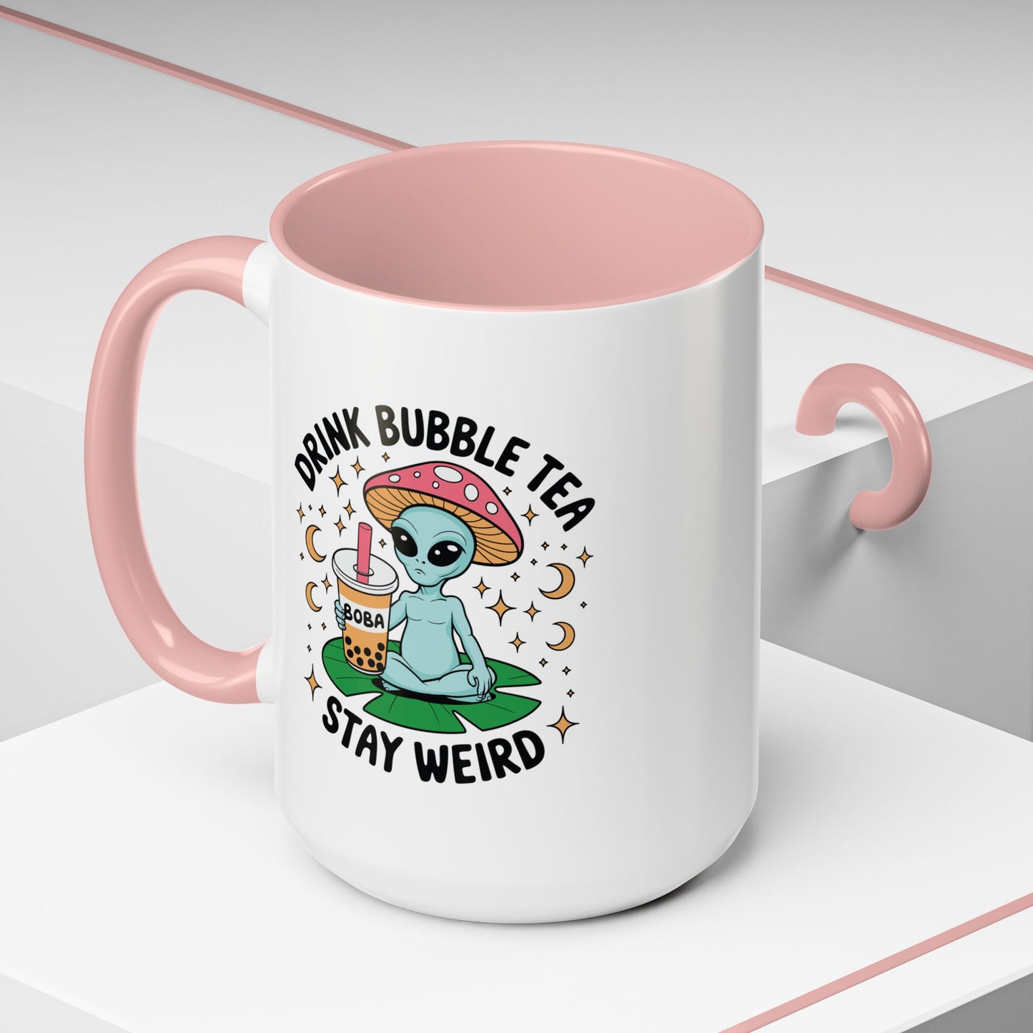 Alien Mug - Drink Bubble Tea