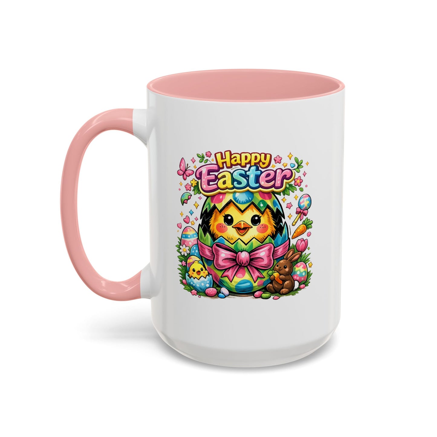 Easter Mug - Happy Easter Chics & Bunny