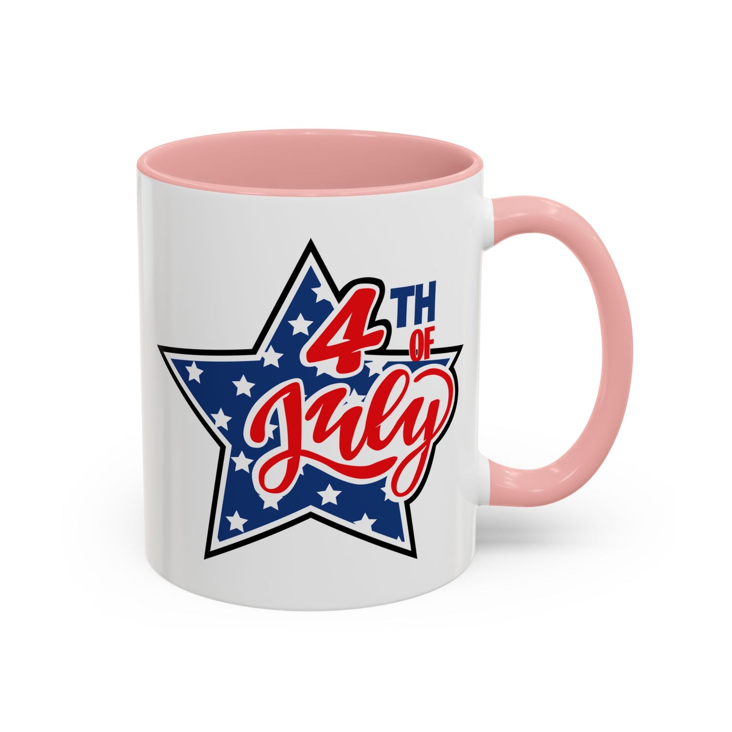 4th of July Mug - 4th of July Star Flag
