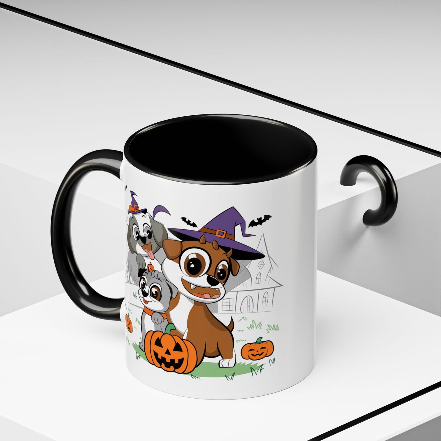 Halloween Mug - Three Puppies