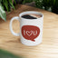 Valentine's Day Mug - I Love You Message