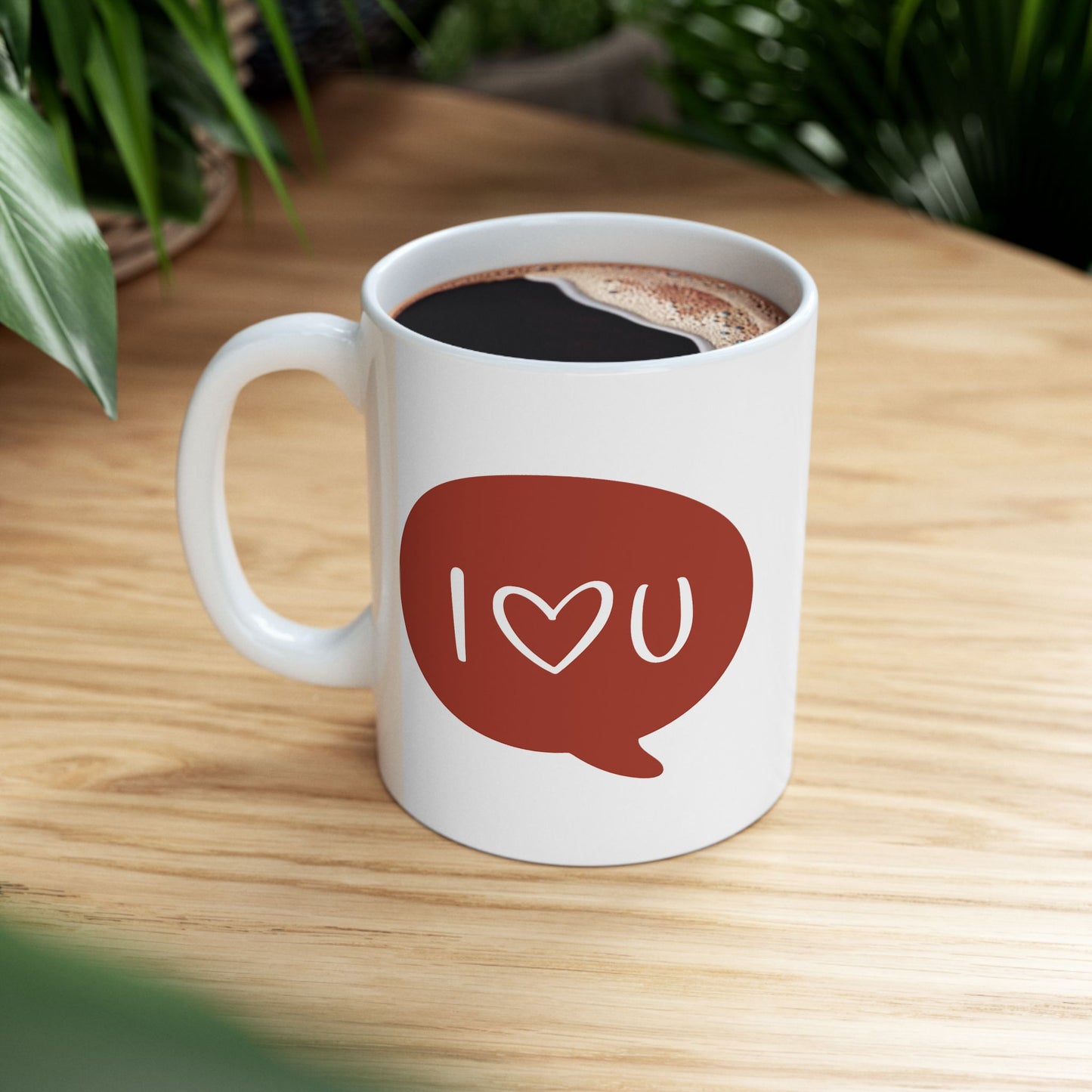 Valentine's Day Mug - I Love You Message
