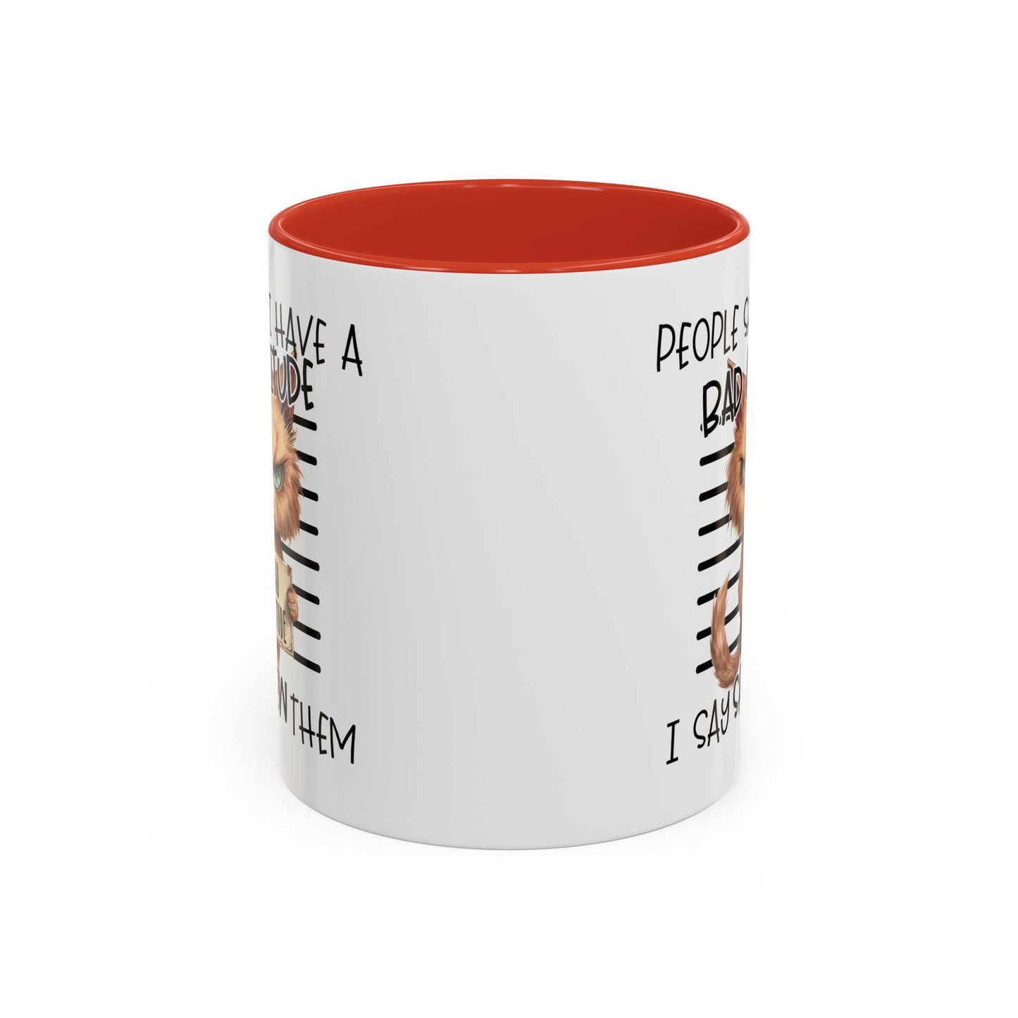 Humor Mug - People Say I Have a Bad Attitude