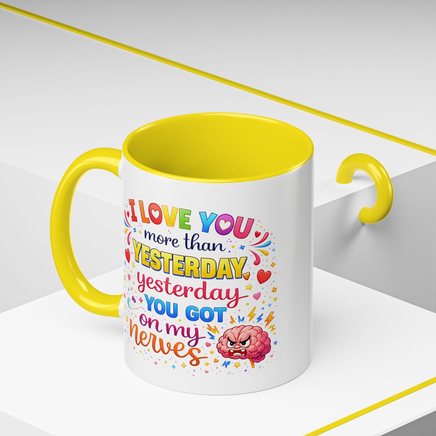 Anniversary Mug - I Love You More Than Yesterday