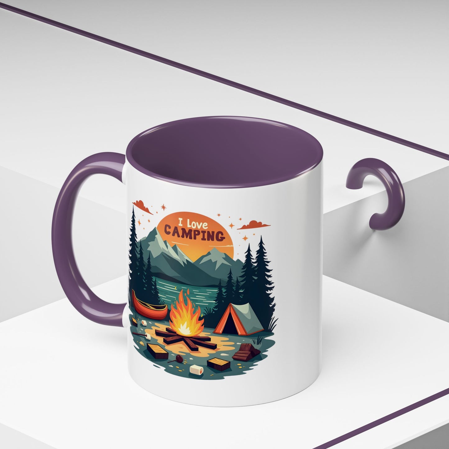 Adventure Mug - I Love Camping
