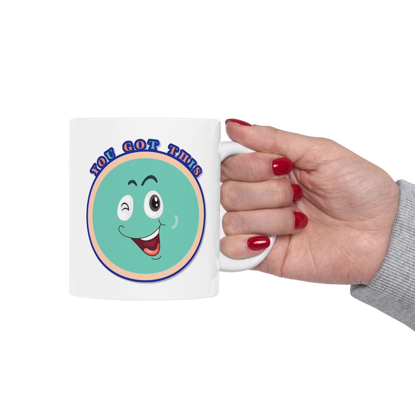 Motivation Mug - You Got This Smiley Face