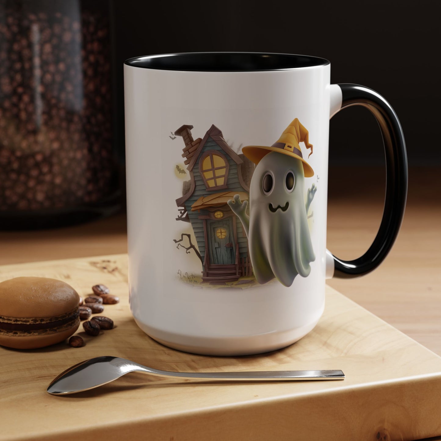 Halloween Mug - Spooky Ghost House