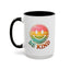 Motivation Mug - Retro Smiley Face Be Kind