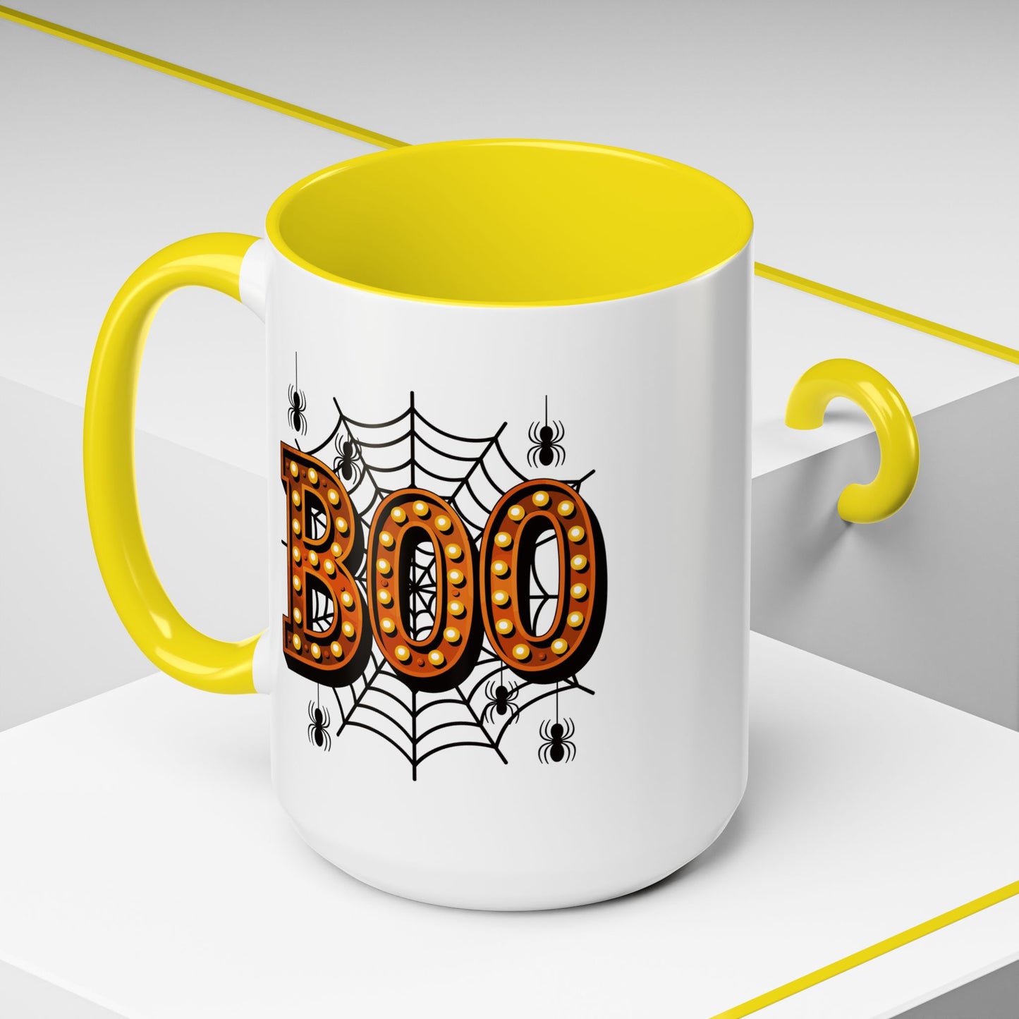 Halloween Mug - Boo Spider Web