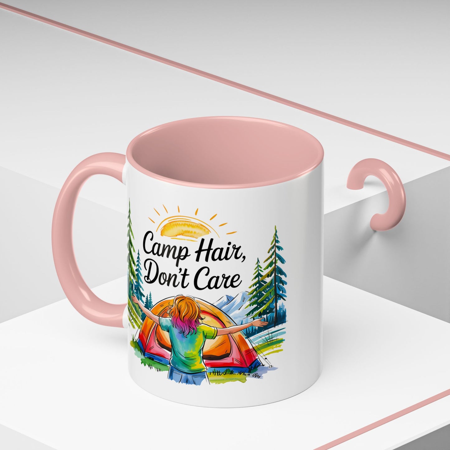 Adventure Mug - Camp Hair Don't Care