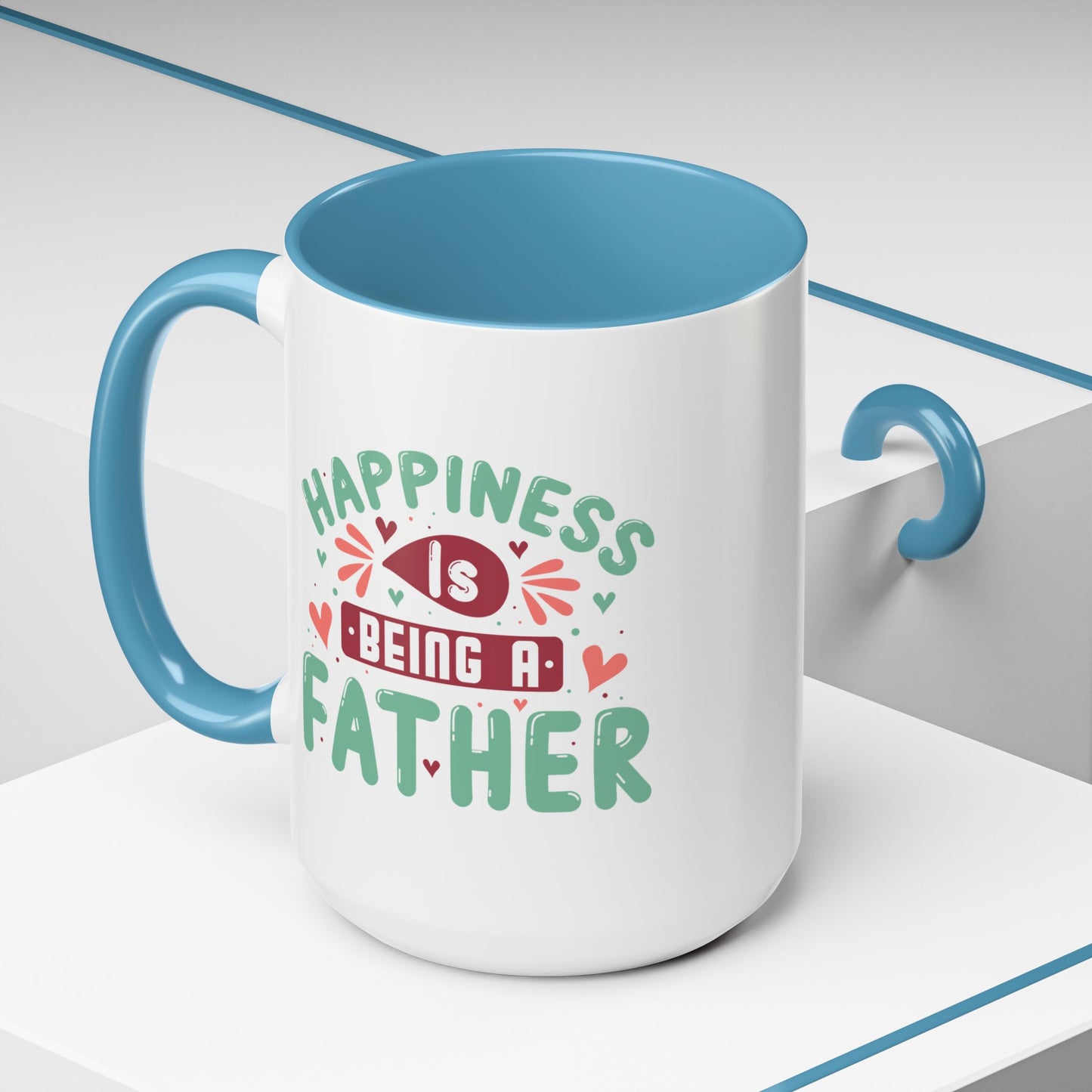 Father's Day Mug - Happiness Is