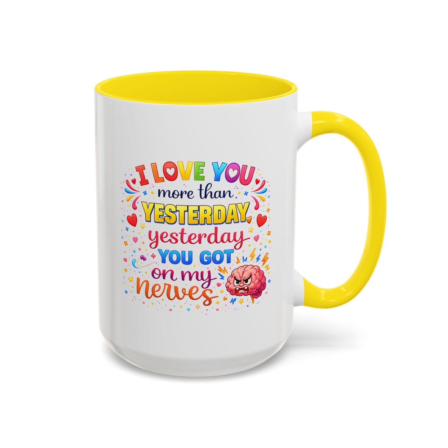 Anniversary Mug - I Love You More Than Yesterday