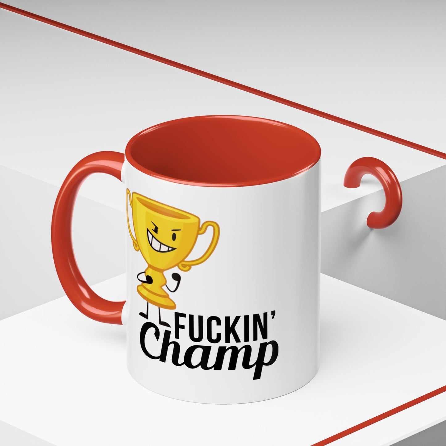 Adult Mug - Fuckin' Champ