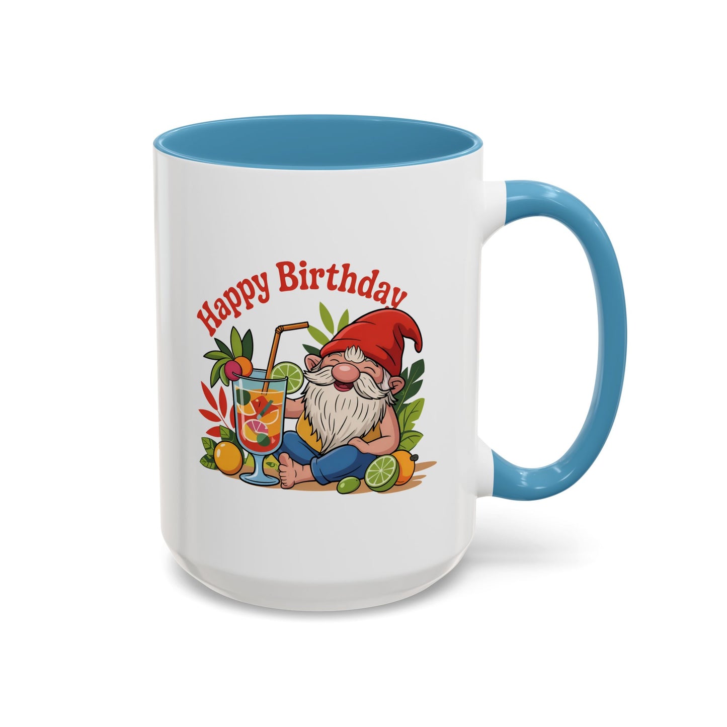 Birthday Mug - Island Gnome