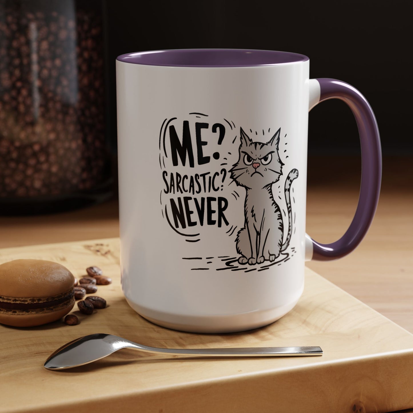 Animal Mug - Me? Sarcastic? Never