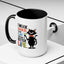 Humor Mug - I Work Hard So My Cat