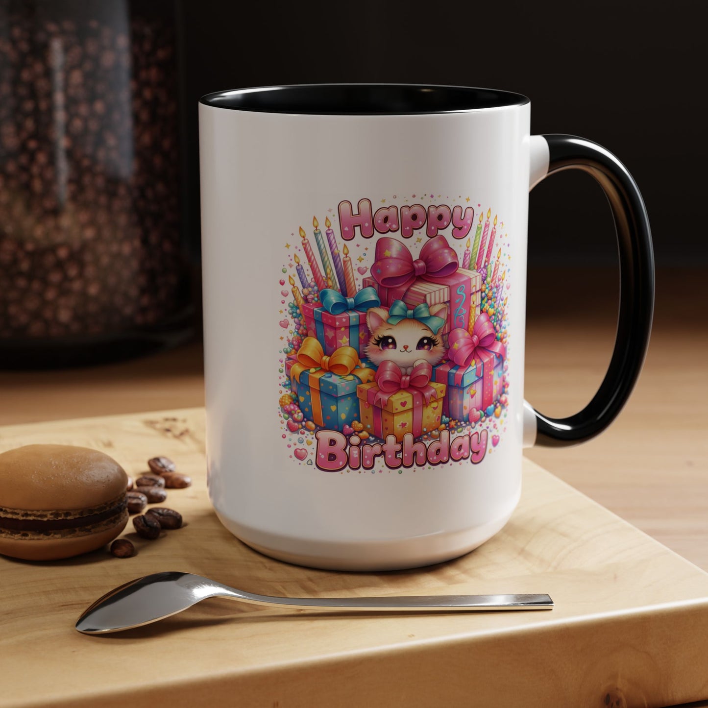 Birthday Mug - Kawaii Kitty