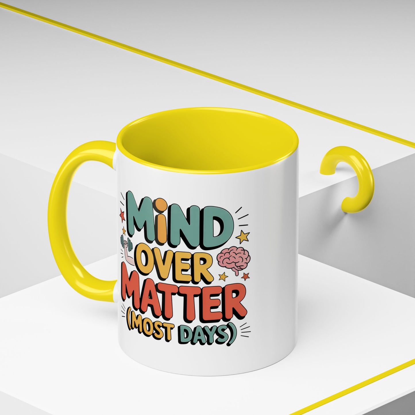 Wellness Mug - Mind Over Matter Graphic