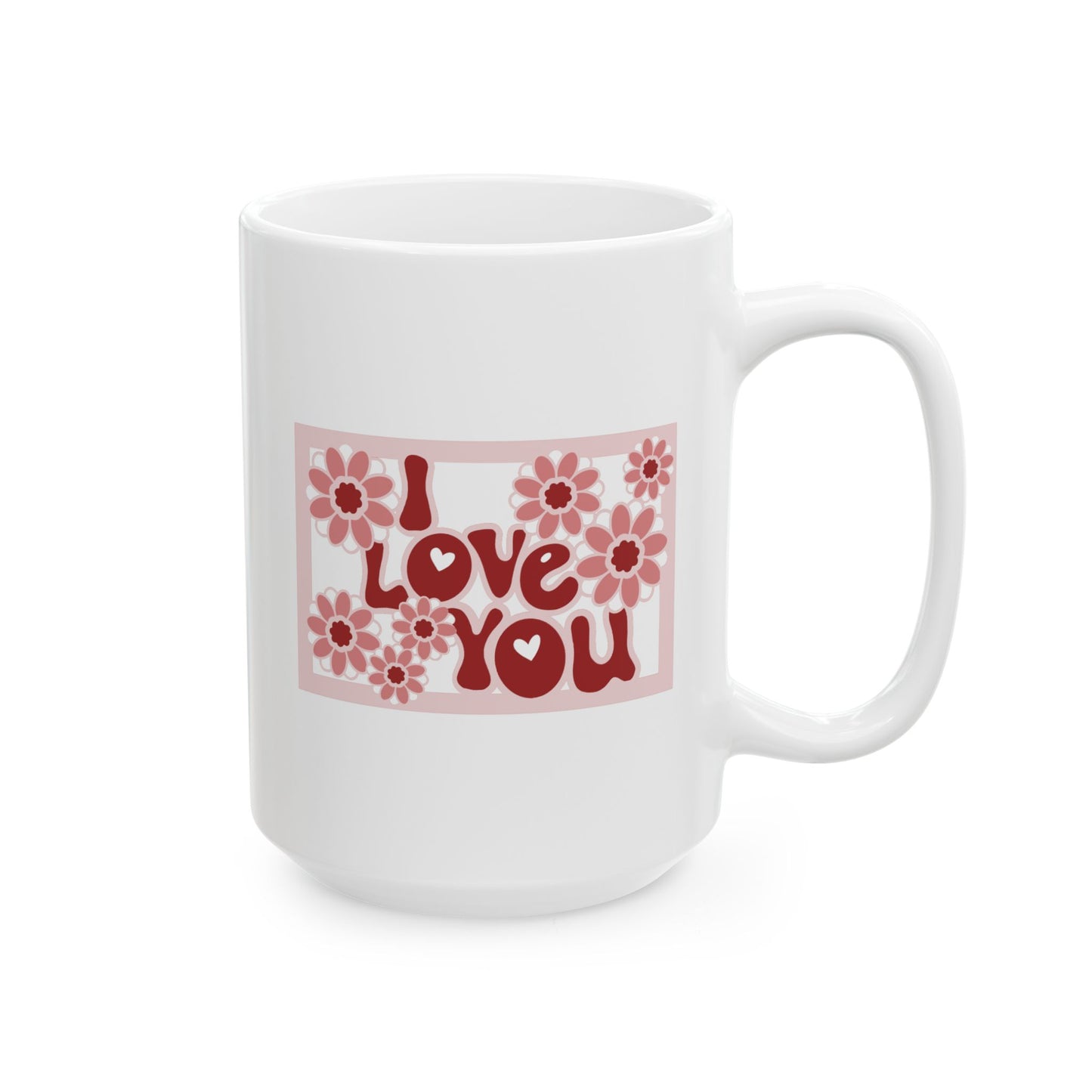 Valentine's Day Mug - I Love You Card