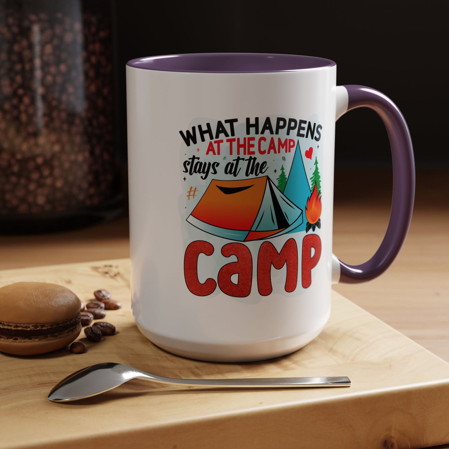 Adventure Mug - What Happens At The Camp