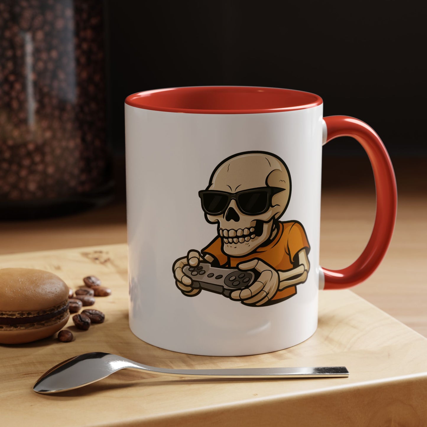 Halloween Mug - Gaming Skeleton