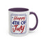 4th of July Mug - Happy Fourth of July Frames