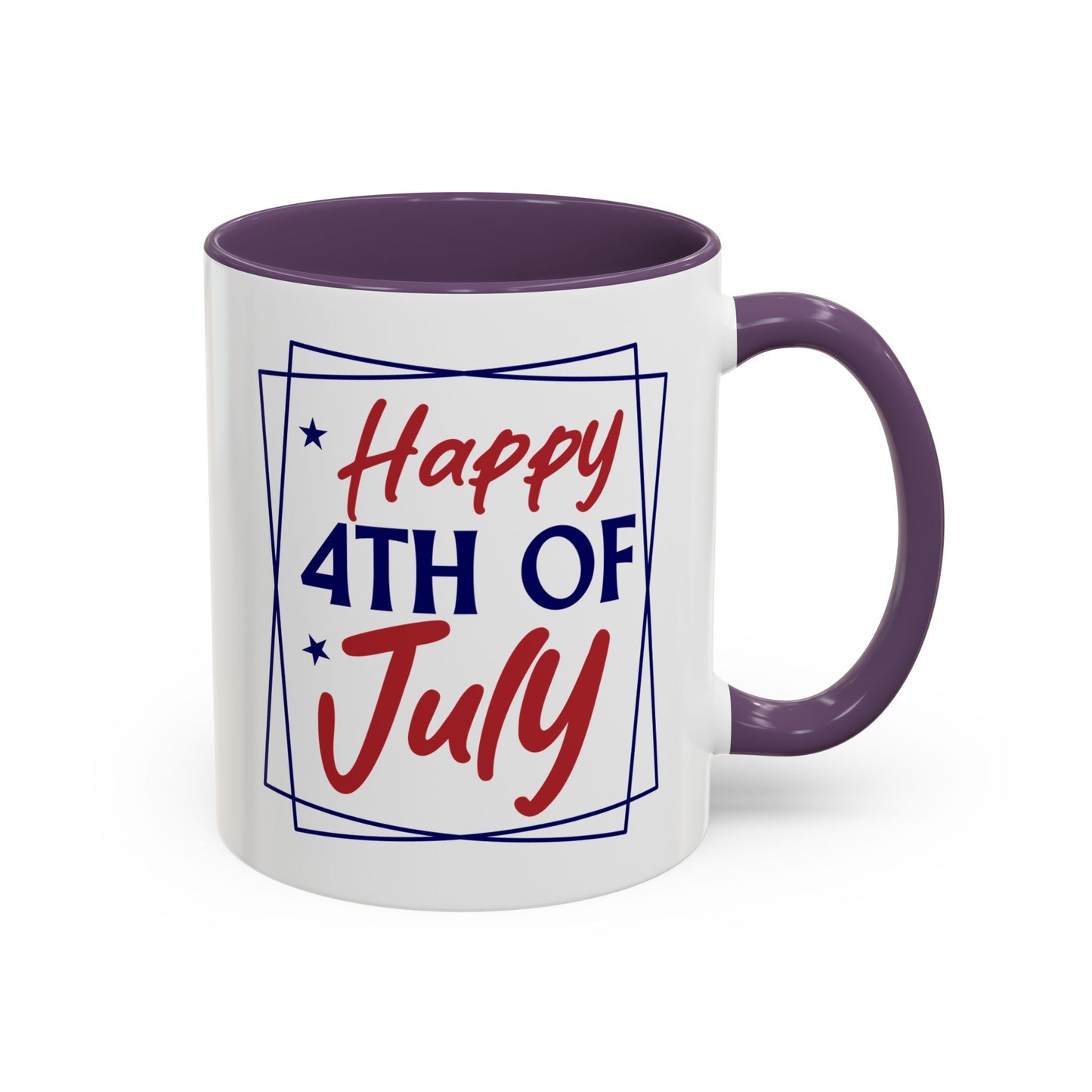 4th of July Mug - Happy Fourth of July Frames