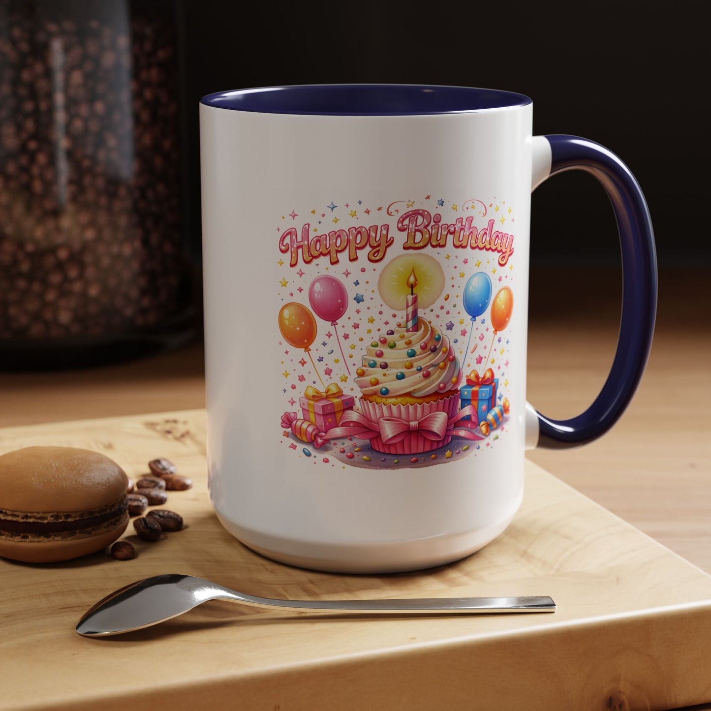 Birthday Mug - Cupcake Candle