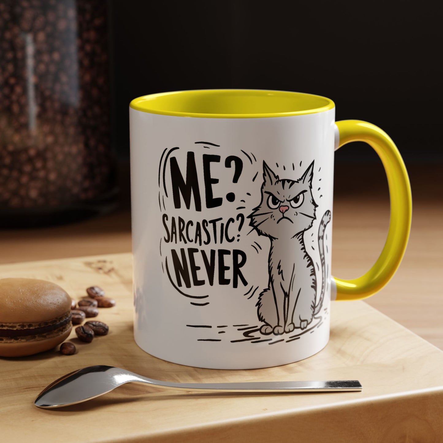 Animal Mug - Me? Sarcastic? Never