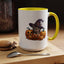 Halloween Mug - Witch Cat Hiding In Pumpkins