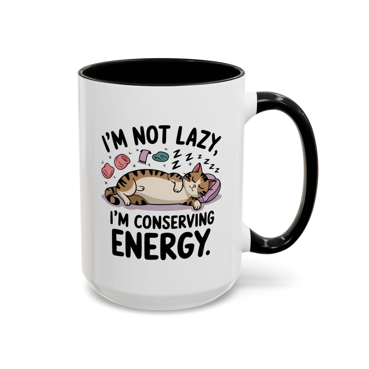 Animal Mug - I'm Not Lazy I'm Conserving Energy
