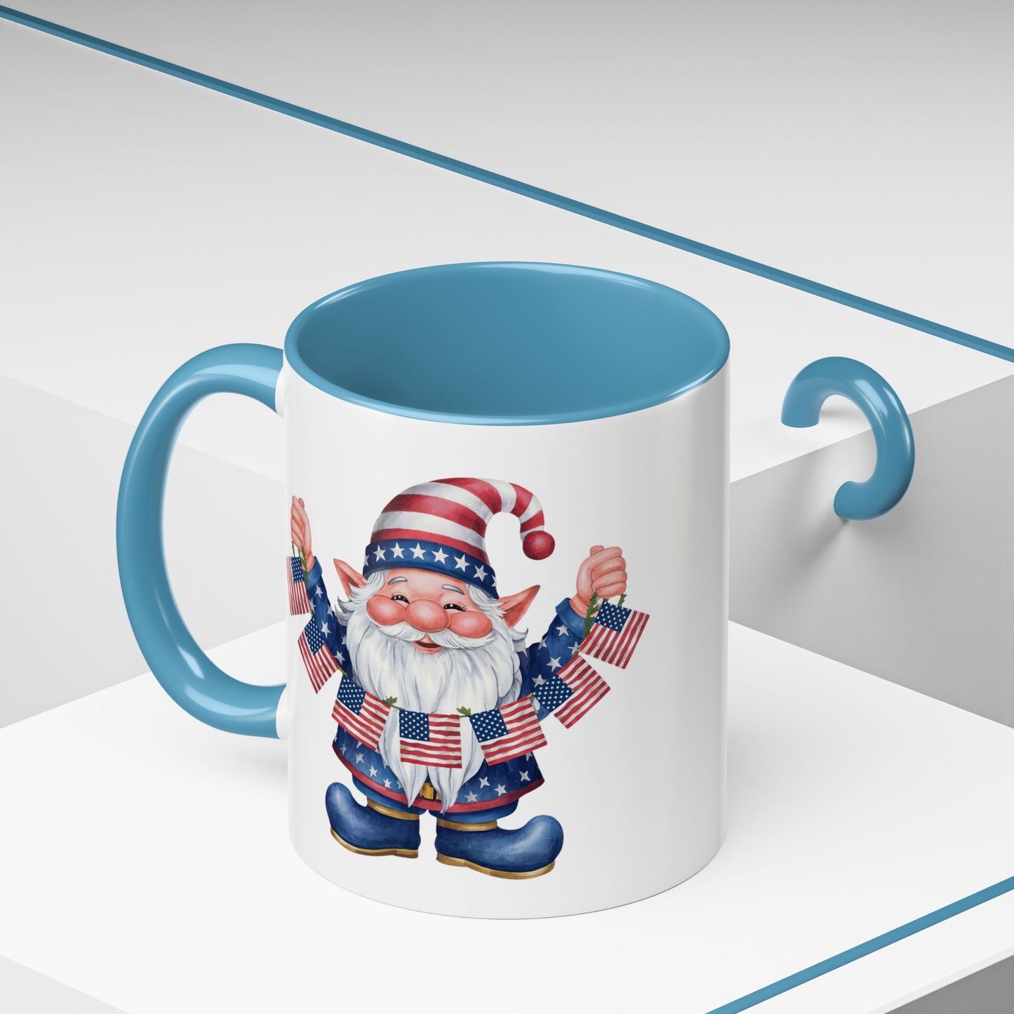 4th of July Mug - American Gnome 16
