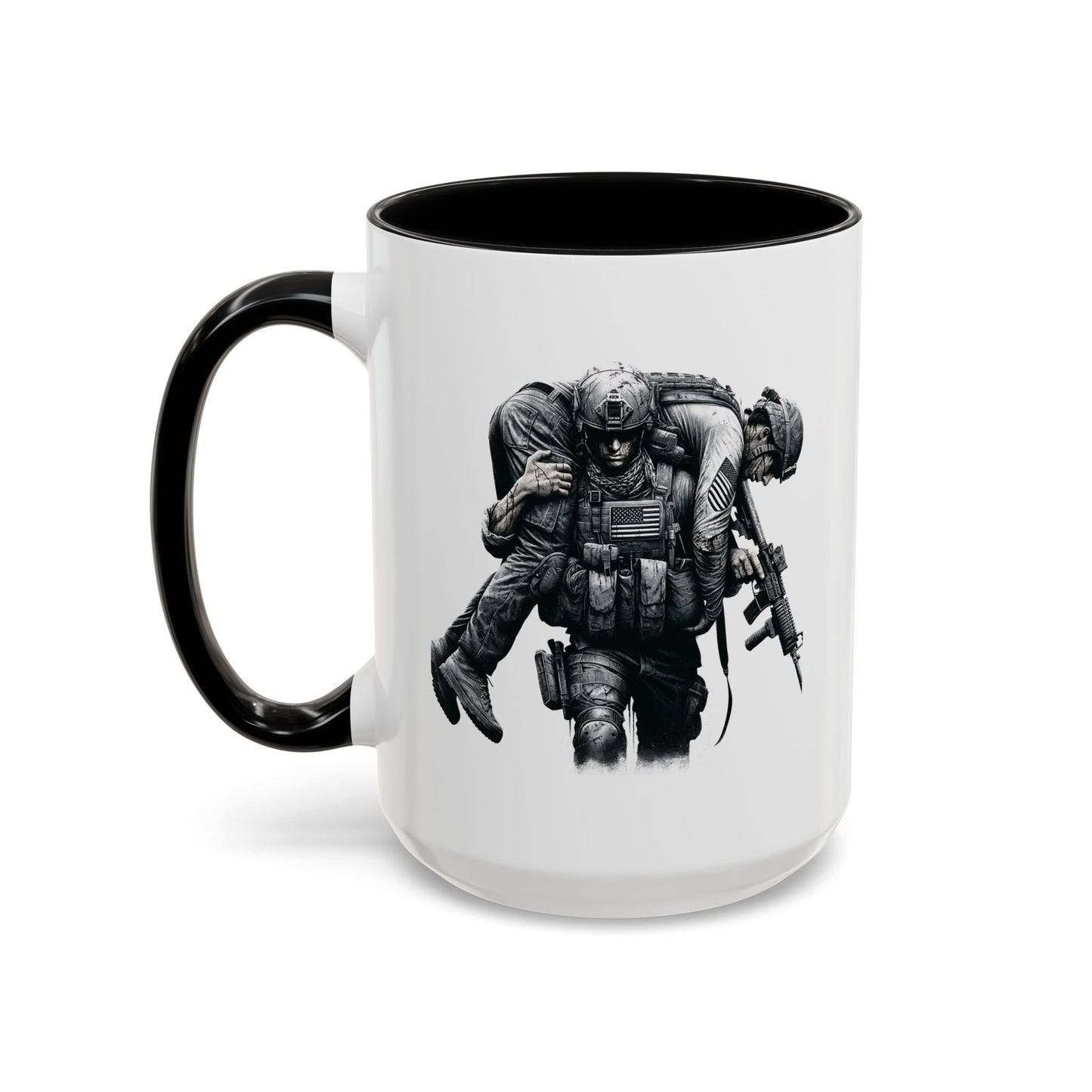 4th of July Mug - American Combat Soldiers