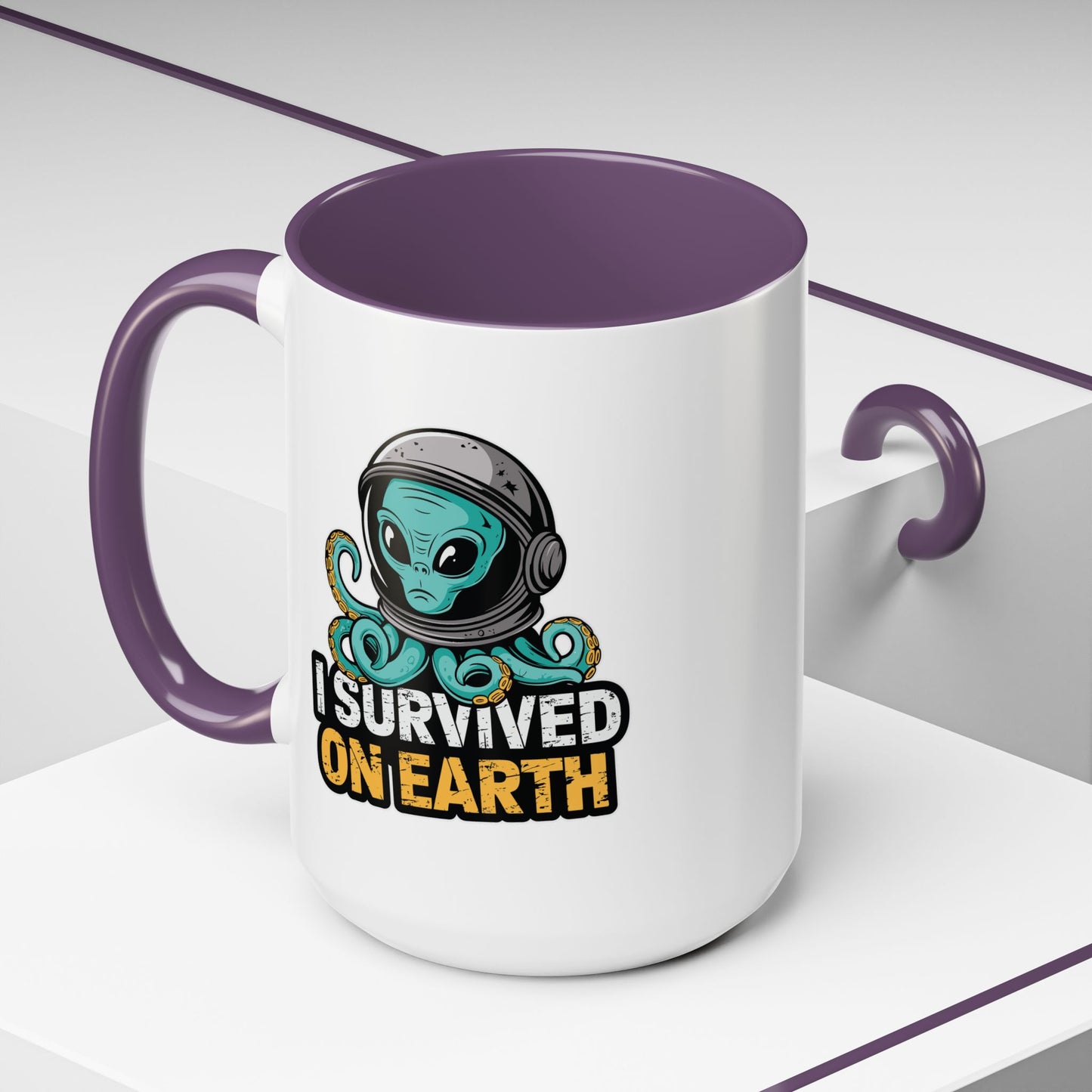 Alien Mug - I Survived On Earth