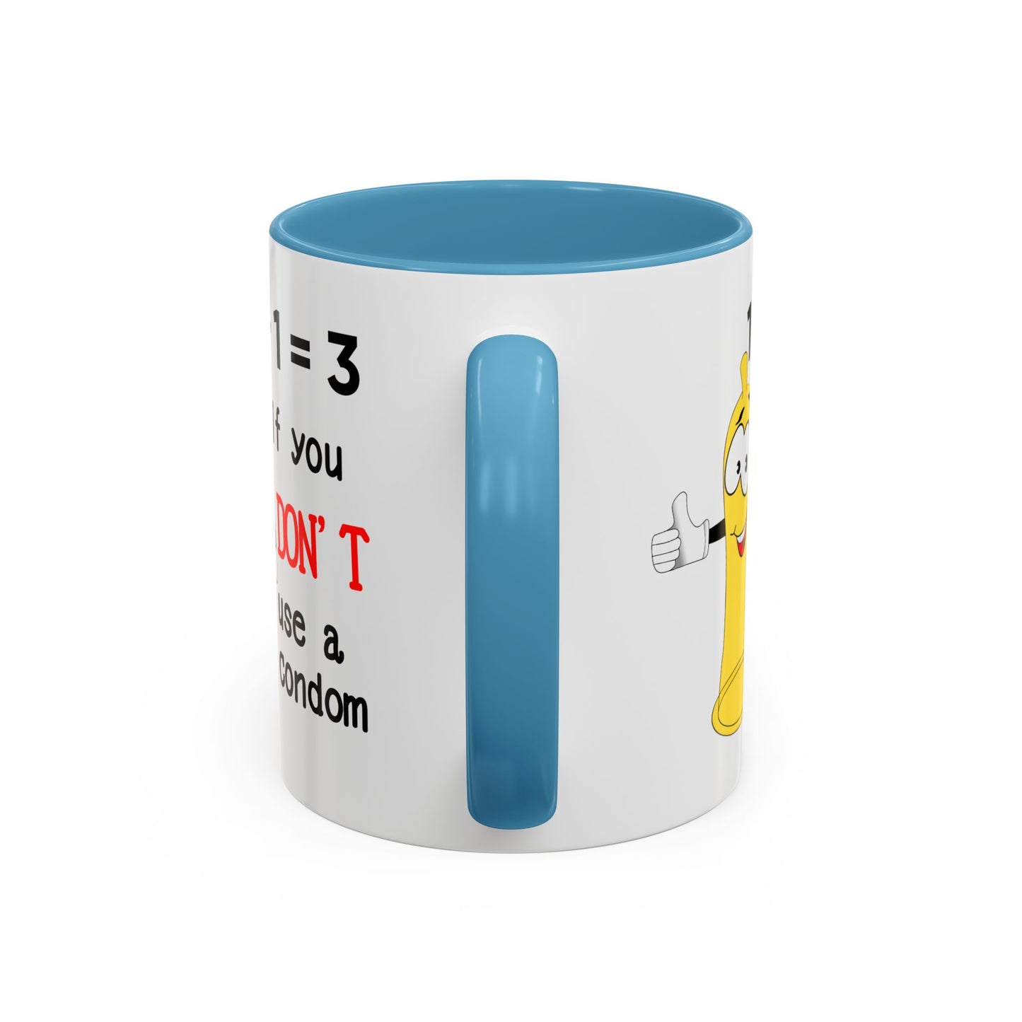 Adult Mug - One Plus One Equals Three