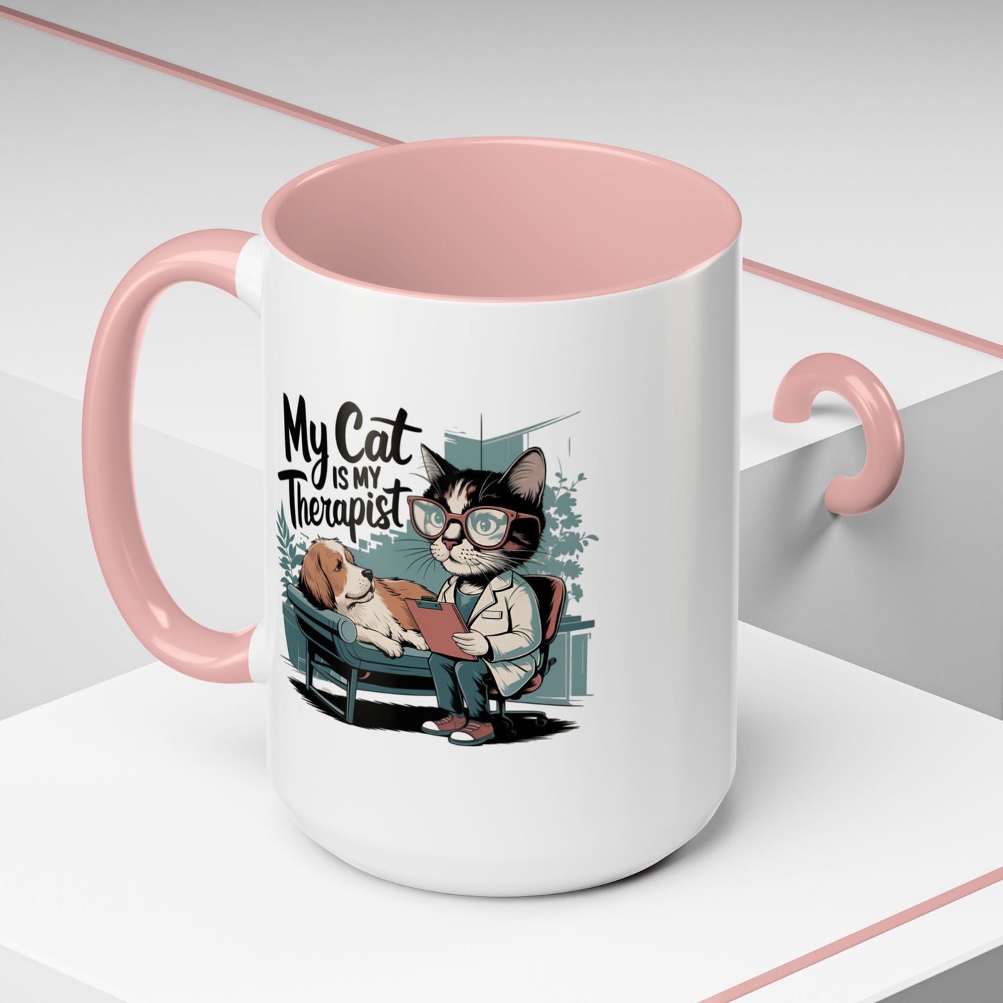 Animal Mug - My Cat Is My Therapist