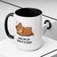 Humor Mug - Wake Me Up When It's over