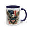 4th of July Mug - American Bald Eagle Flag 9