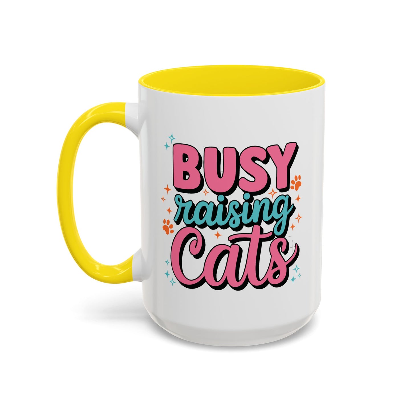 Animal Mug - Busy Raising Cats