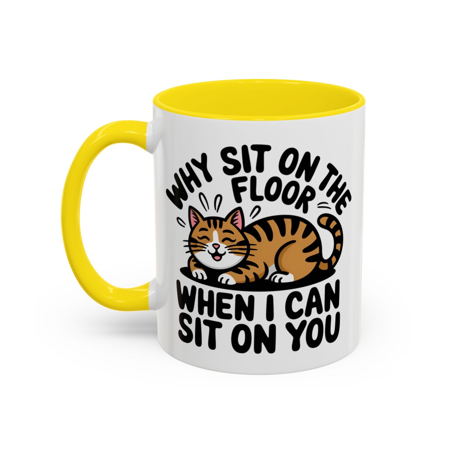 Animal Mug - Why Sit On The Floor