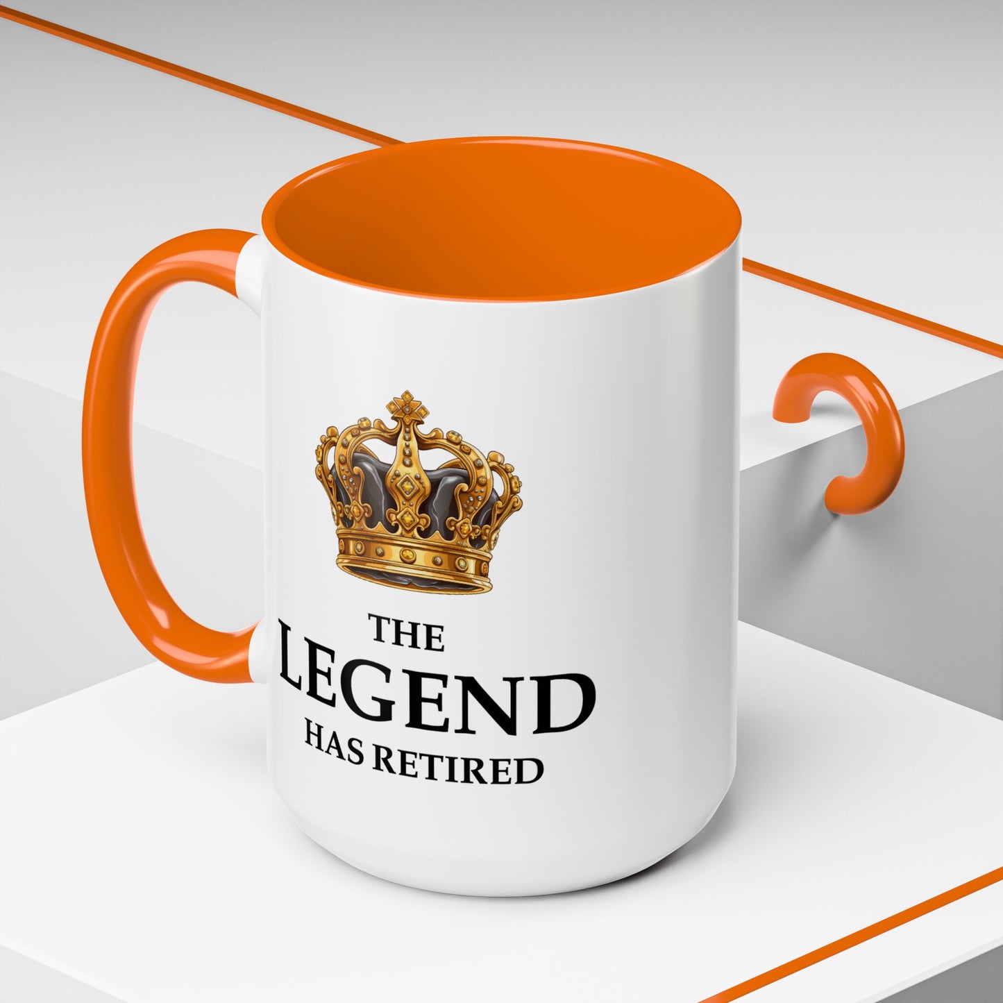 Office Mug - The Legend Has Retired